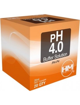 Kit Calibration Solution PH4 Buste 20ml - HM Digital