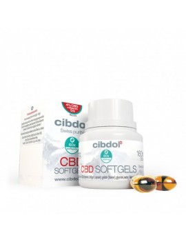 Capsules Softgel CBD 4% with Vitamin D3 - Cibdol