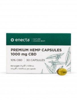 CBD in capsule 10% - 1000 mg - Enecta - Sir Canapa(foto1)