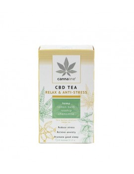 CBD Tea Relax and Anti-stress - Cannaline - Sir Canapa